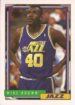 1992-93 Topps #177 Mike Brown