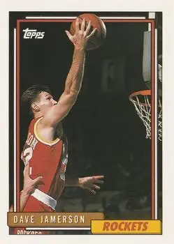 1992-93 Topps #179 Dave Jamerson