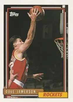 1992-93 Topps #179 Dave Jamerson