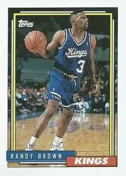 1992-93 Topps #181 Randy Brown