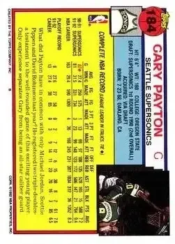 Back of Gary Payton