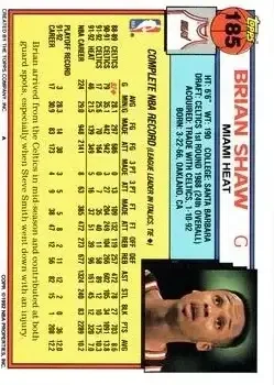 Back of Brian Shaw