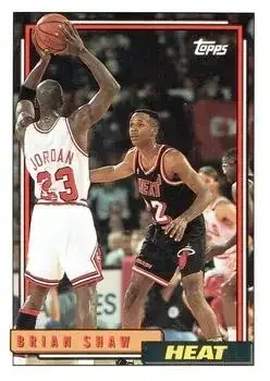 1992-93 Topps #185 Brian Shaw