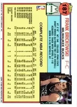 Back of Frank Brickowski