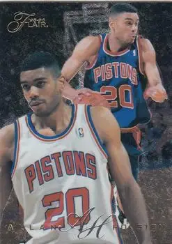 1995-96 Flair #38 Allan Houston