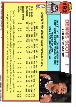 Back of Dennis Scott