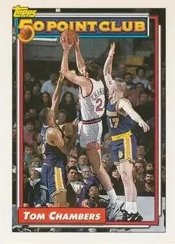 1992-93 Topps #201 Tom Chambers
