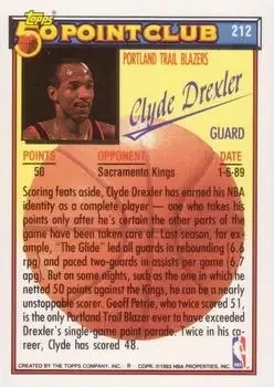 Back of Clyde Drexler