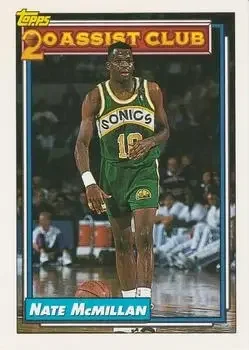 Front of Nate McMillan