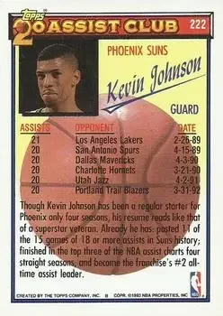 Back of Kevin Johnson