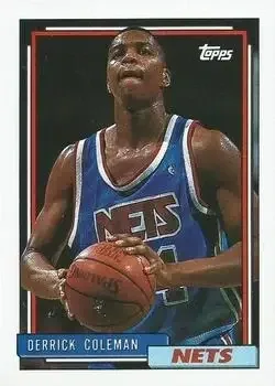 1992-93 Topps #230 Derrick Coleman