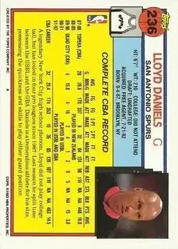 Back of Lloyd Daniels
