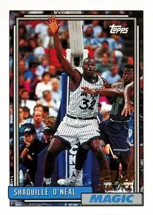 1992-93 Topps #362 Shaquille O'Neal