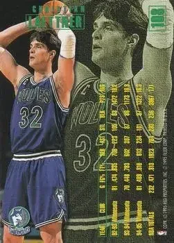 Back of Christian Laettner