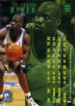 Back of Isaiah Rider