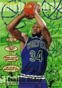 1995-96 Fleer #109 Isaiah Rider