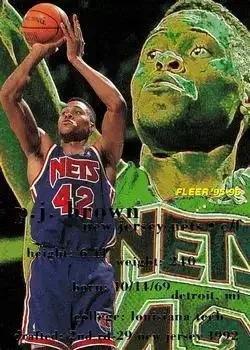 1995-96 Fleer #114 P.J. Brown