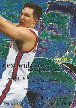 1995-96 Fleer #118 Rex Walters