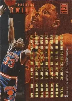 Back of Patrick Ewing