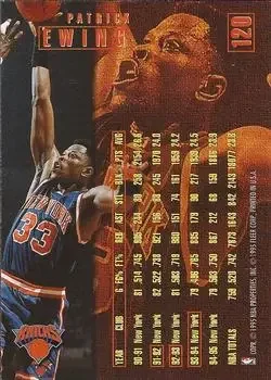 Back of Patrick Ewing