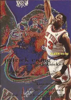 Front of Patrick Ewing
