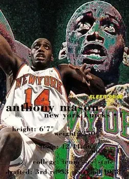 1995-96 Fleer #122 Anthony Mason