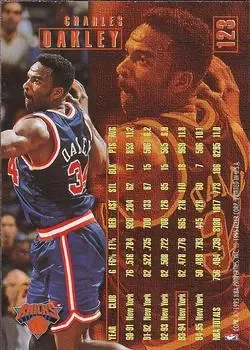 Back of Charles Oakley