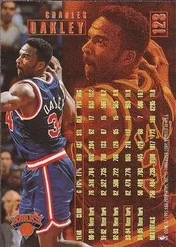 Back of Charles Oakley