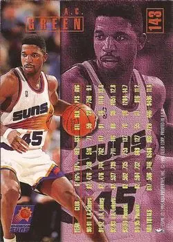 Back of A.C. Green