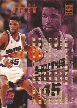 Back of A.C. Green