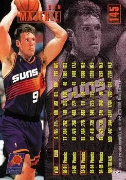 Back of Dan Majerle