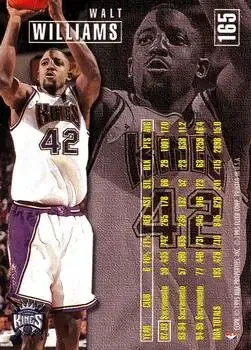 Back of Walt Williams