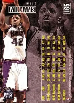 Back of Walt Williams