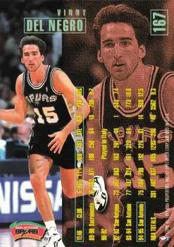 Back of Vinny Del Negro