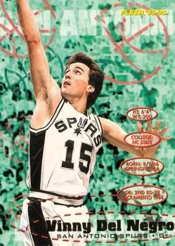 1995-96 Fleer #167 Vinny Del Negro