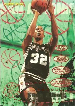 1995-96 Fleer #168 Sean Elliott