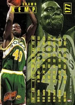 Back of Shawn Kemp