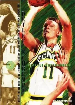 1995-96 Fleer #182 Detlef Schrempf