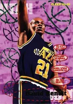 1995-96 Fleer #183 David Benoit