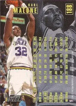 Back of Karl Malone