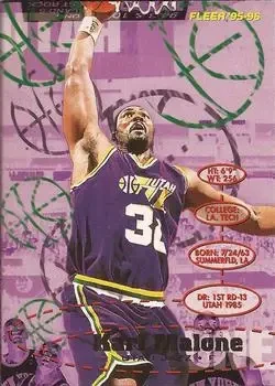 1995-96 Fleer #188 Karl Malone