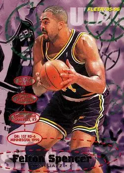 1995-96 Fleer #189 Felton Spencer