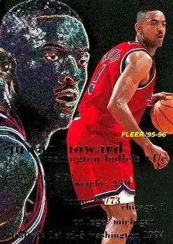 1995-96 Fleer #193 Juwan Howard