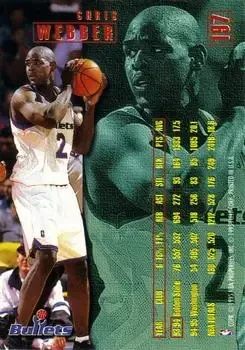 Back of Chris Webber
