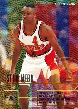 1995-96 Fleer #206 Spud Webb
