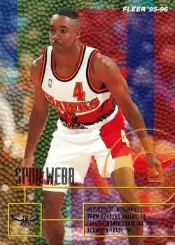 1995-96 Fleer #206 Spud Webb
