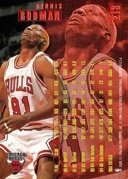 Back of Dennis Rodman