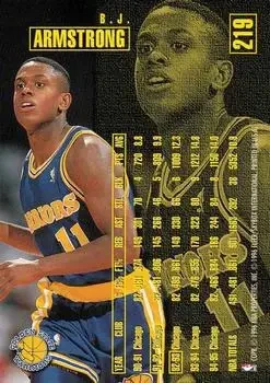 Back of B.J. Armstrong