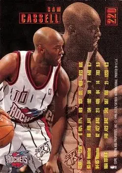 Back of Sam Cassell