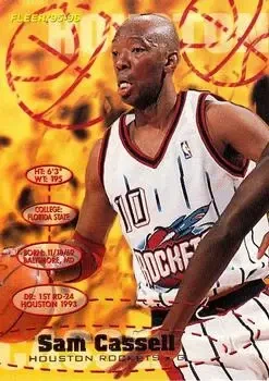 1995-96 Fleer #220 Sam Cassell